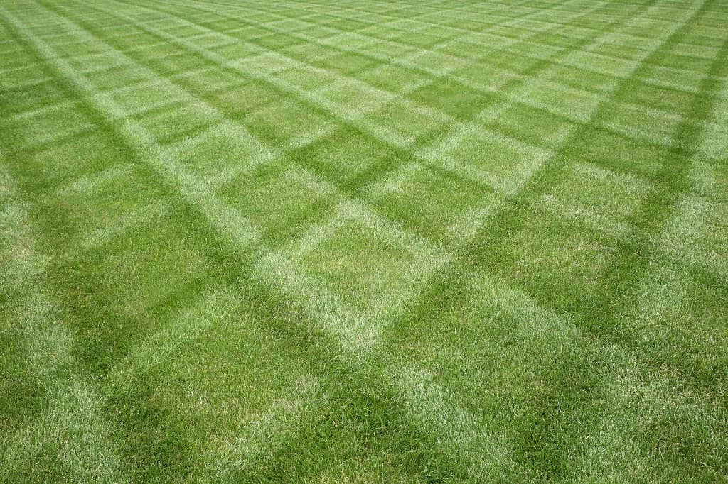 How To Mow a Diamond Grass Pattern