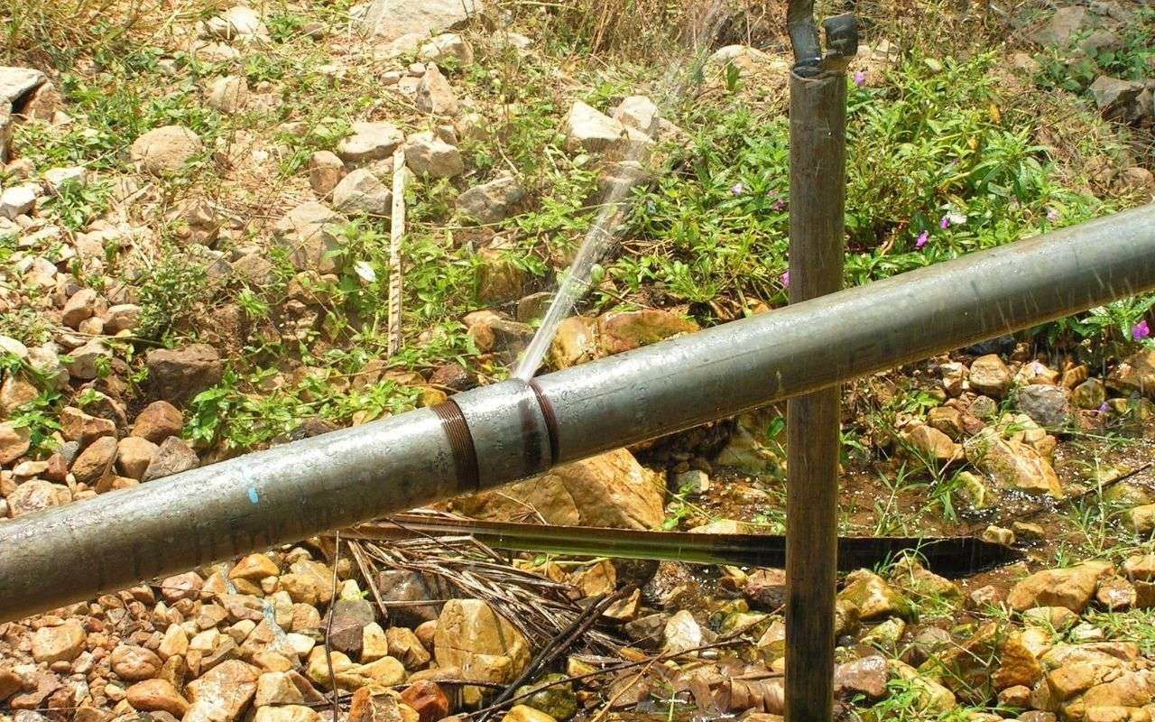 common problem burst pipes irrigation system repair