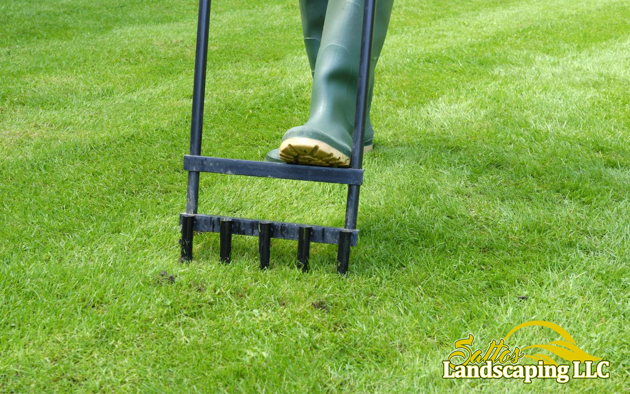 aeration tip for lawn maintenance