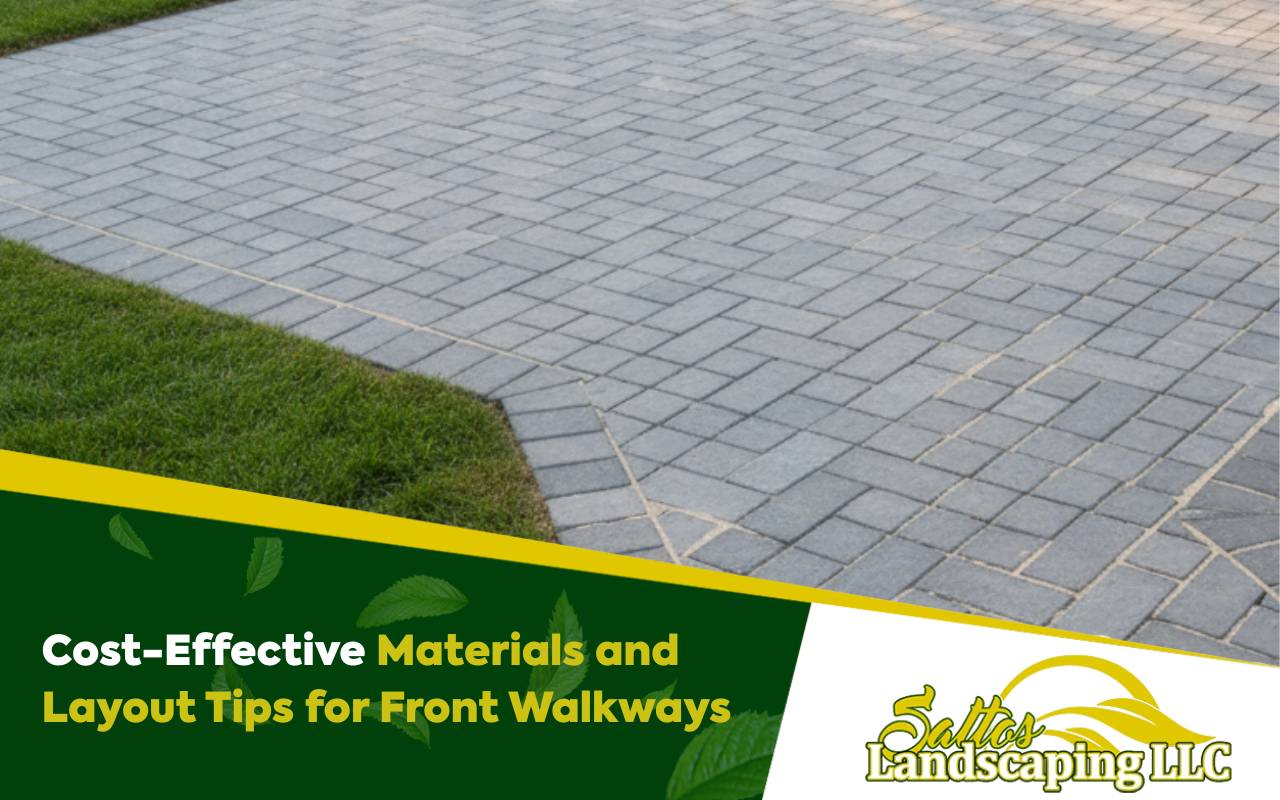 Cost-Effective Materials and Layout Tips for Front Walkways