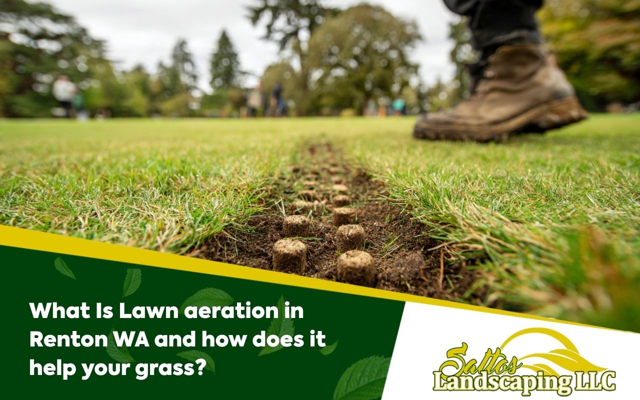 What Is Lawn aeration in Renton WA and how does it help your grass?