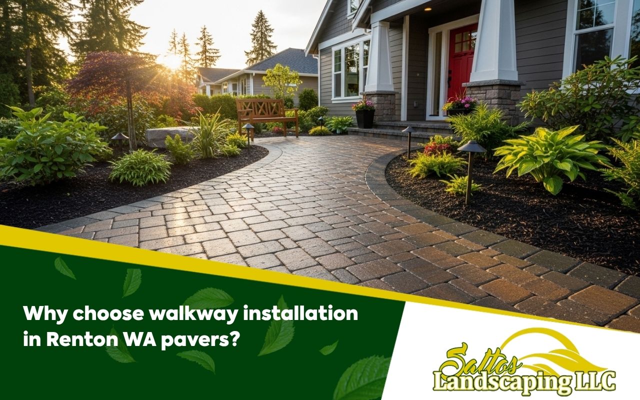 Why choose walkway installation in Renton WA pavers?
