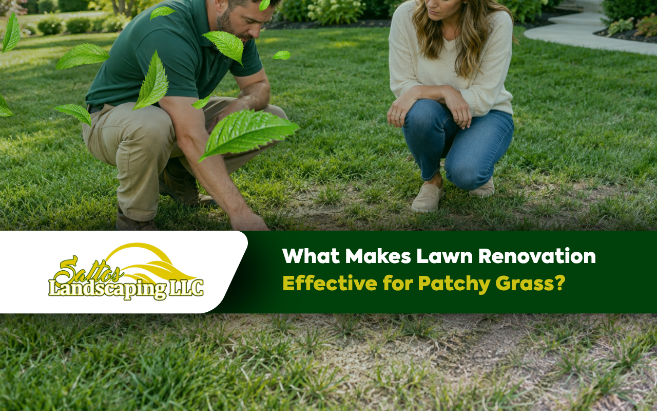 What Makes Lawn Renovation Effective for Patchy Grass?